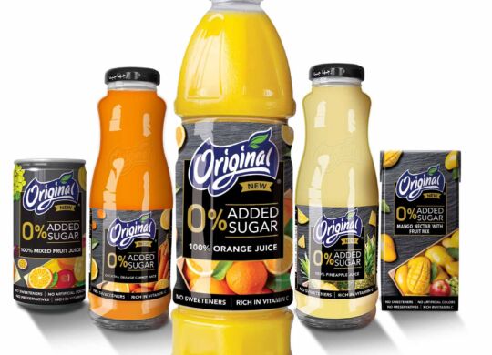 Original No Added Sugar products range