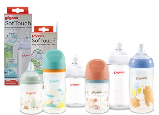 PigeonSofTouchWideNeckFeedingBottle