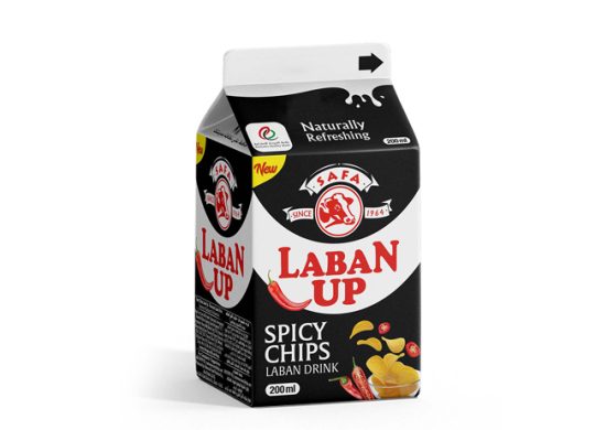 Safa Laban Up Spicy Chips Flavor