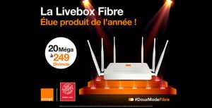 Routeur Livebox fibre optique Orange