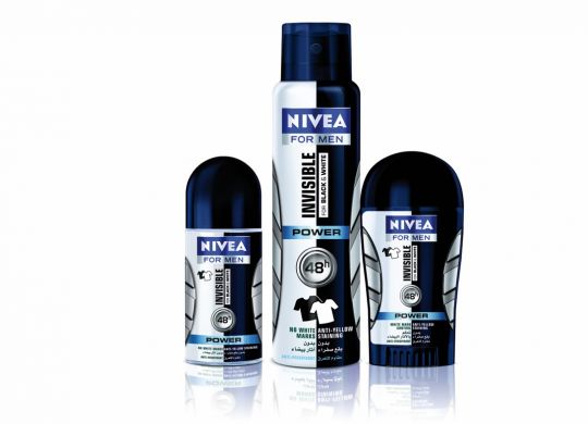 Nivea Deo Invisible Black and white